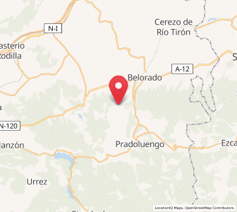 Map of Puras de Villafranca, Castille and León