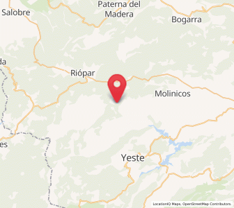 Map of Quebradas, Castille-La Mancha