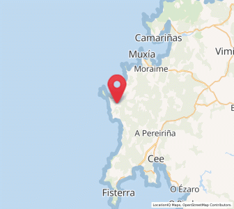 Map of Queiroso, Galicia