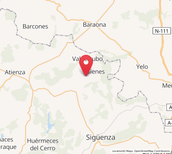 Map of Querencia, Castille-La Mancha