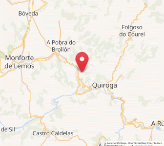 Map of Quintá de Lor, Galicia