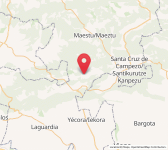 Map of Quintana, Basque Country