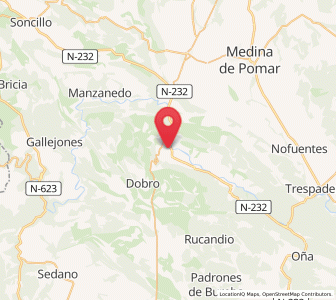 Map of Quintana de Valdivielso, Castille and León
