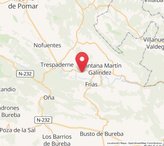 Map of Quintana-María, Castille and León
