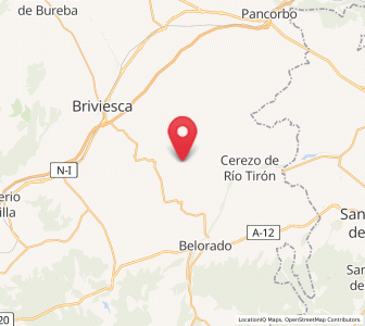 Map of Quintanaloranco, Castille and León