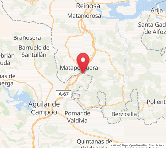 Map of Quintanas de Hormiguera, Castille and León