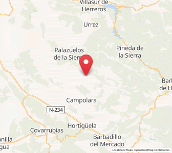 Map of Quintanilla-Cabrera, Castille and León