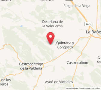 Map of Quintanilla de Flórez, Castille and León