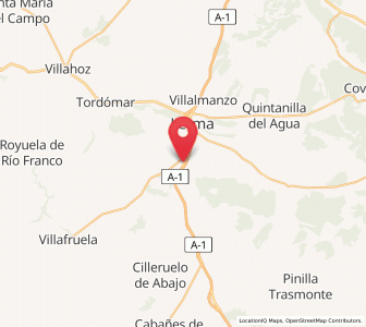 Map of Quintanilla de la Mata, Castille and León