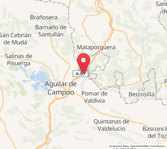 Map of Quintanilla de las Torres, Castille and León