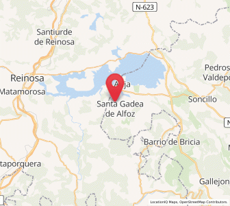 Map of Quintanilla de Santa Gadea, Castille and León