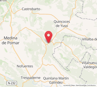 Map of Quintanilla la Ojada, Castille and León