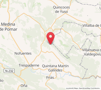 Map of Quintanilla-Montecabezas, Castille and León