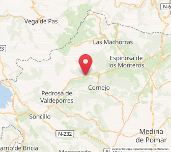 Map of Quisicedo, Castille and León