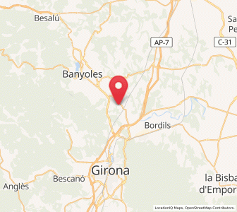 Map of Rabós del Terri, Catalonia