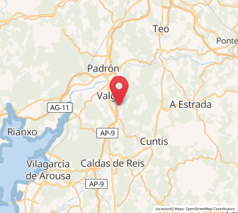 Map of Rajay, Galicia