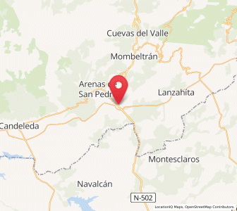 Map of Ramacastañas, Castille and León