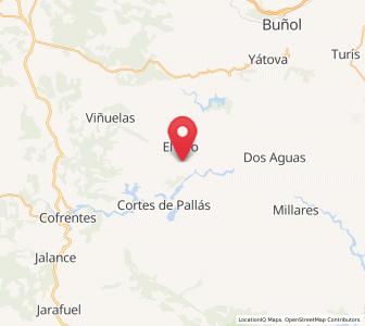 Map of Rambla Seca, Valencia