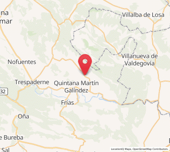 Map of Ranedo, Castille and León