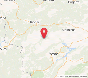 Map of Raspilla, Castille-La Mancha