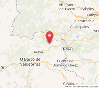 Map of Real, Galicia