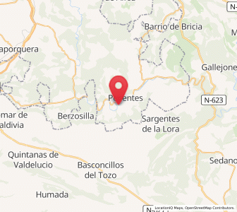 Map of Rebollar de Ebro, Cantabria