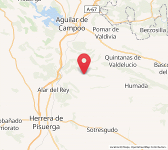 Map of Rebolledo de la Torre, Castille and León