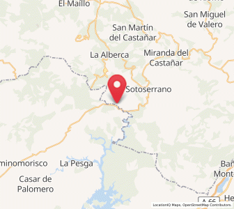 Map of Rebollosa, Castille and León