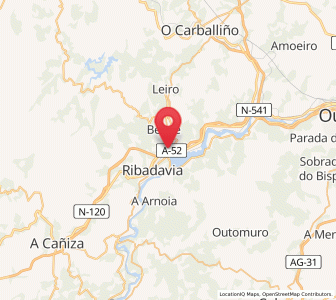 Map of Regodeigón, Galicia
