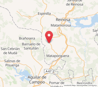 Map of Reinosilla, Cantabria