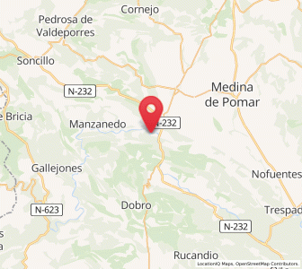 Map of Remolino, Castille and León
