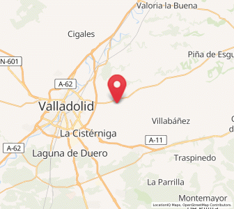 Map of Renedo, Castille and León