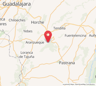 Map of Renera, Castille-La Mancha