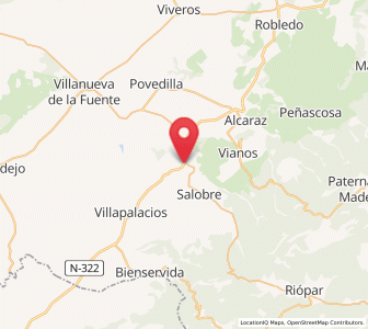 Map of Reolid, Castille-La Mancha