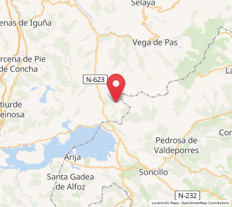 Map of Resconorio, Cantabria