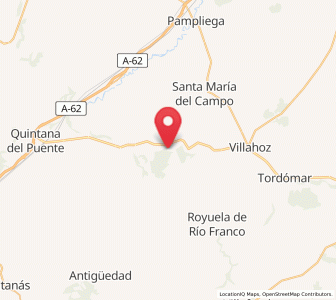 Map of Retortillo, Castille and León