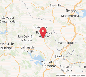 Map of Revilla de Santullán, Castille and León