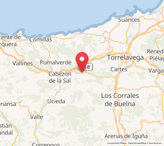Map of Riaño de Ibio, Cantabria