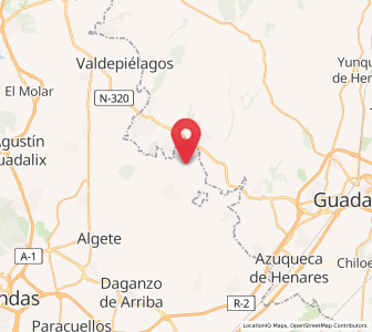 Map of Ribatejada, Madrid