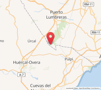 Map of Rincón y las Ramblicas, Murcia
