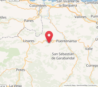Map of Río, Cantabria