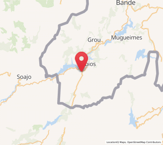 Map of Ríocaldo, Galicia