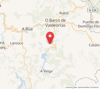 Map of Ríomao, Galicia