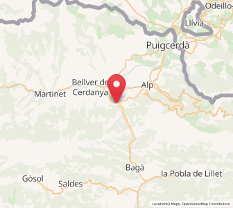 Map of Riu de Cerdanya, Catalonia