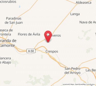 Map of Rivilla de Barajas, Castille and León