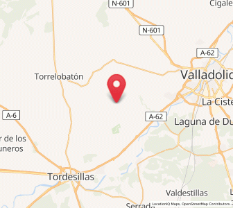 Map of Robladillo, Castille and León