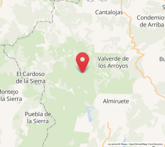 Map of Robleluengo, Castille-La Mancha