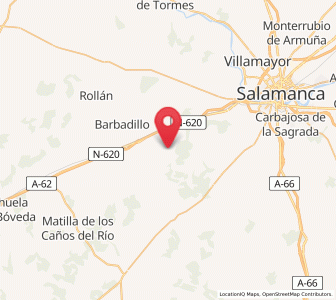 Map of Rodillo, Castille and León