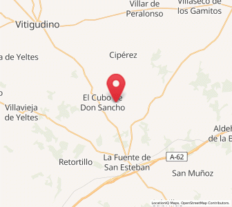 Map of Rollanejo, Castille and León