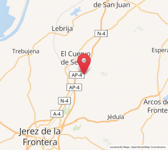 Map of Romanina Alta, Andalusia